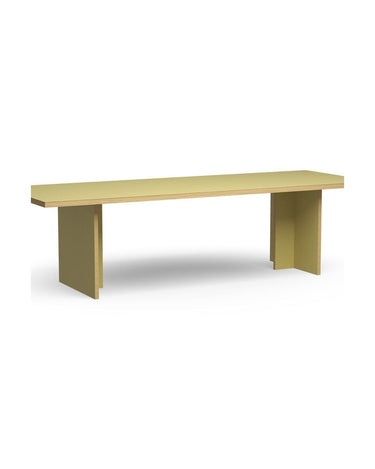 Mesa de comedor rectangular 280 cm HK Living vista lateral