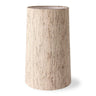 Pantalla de lámpara cónica de seda natural 36 cm HK Living