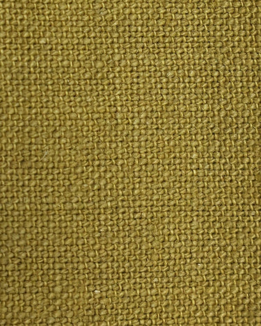 Muestra de lino burnt ochre para sillón lounge HK Living