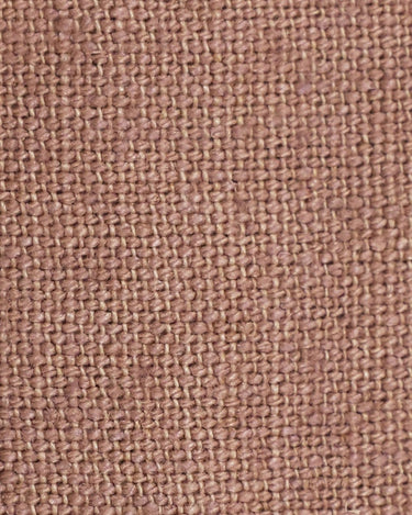 Muestra de lino dusty rose para sillón lounge HK Living