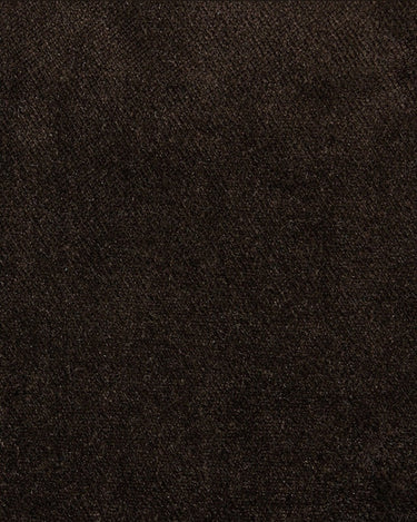 Muestra de tapizado Royal Velvet espresso para sillón lounge HK Living