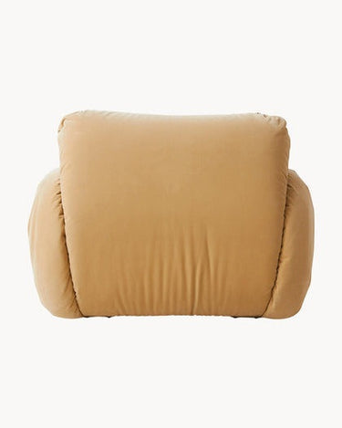 Sillón de terciopelo HK Living detalle de asiento