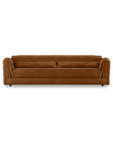 Sofá de terciopelo Caramel HK Living imagen principal