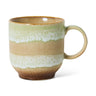 Taza de café 70s de gres multicolor umber 250 ml HK Living