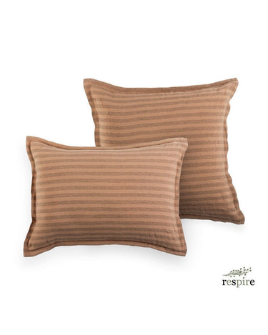 Funda de cojín de lino Sandhills Etosha 65x65 y 50x70