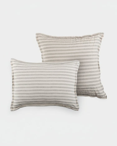 Funda de almohada Sandhills Uyuni de lino europeo lavado