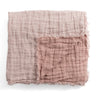 Plaid Okapi Jaipur de lino gofrado 150x200 260x260 con flecos