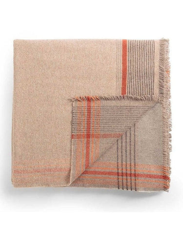 Plaid de cachemira Reva Bruxelles italiano, reversible, suave y térmico