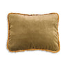 Cojín elegante Le Magicien con flecos, diseño Romy Corcovado