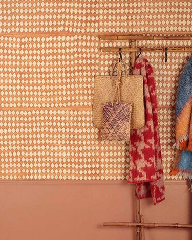 Papel pintado Diamond batik hojas de arroz 4 m²