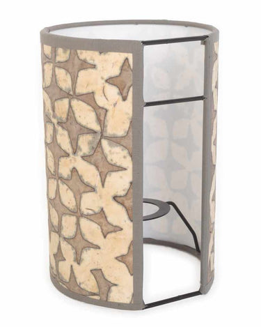 Aplique Joséphine B. Stars pantalla madera estampada portátil luz suave