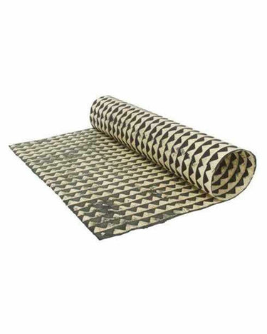 Papel pintado triángulos negros hojas de arroz pack 12