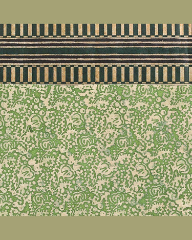 Friso decorativo serigrafiado Line Balmoral, 9 tiras 6,3 m