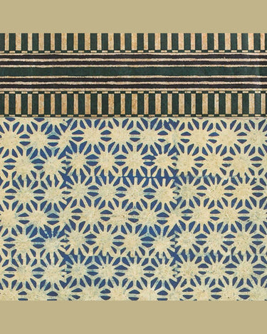 Friso decorativo serigrafiado Line Balmoral, 9 tiras 6,3 m