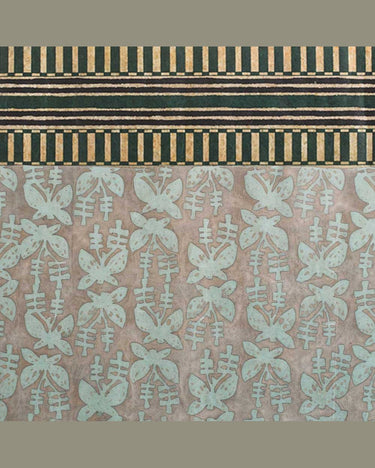 Friso decorativo serigrafiado Line Balmoral, 9 tiras 6,3 m