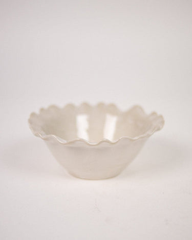 Cuenco Valerie de gres con diseño romántico, para uso diario