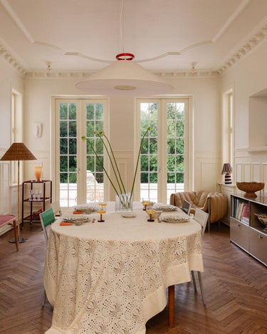 Plato de postre Valerie en gres diseño romántico para mesa