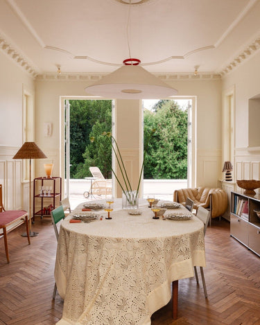 Valerie Plato de Cena en Gres Romántico 4 Piezas