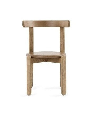 Silla Louison de Madera Natural Fresno para Comedor Diseño Escandinavo
