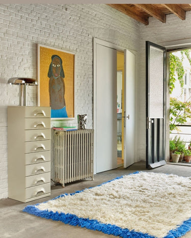 Lámpara de mesa en cromo estilo hongo de acero brillante