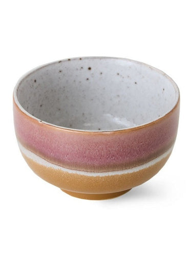 Bol de fideos cerámica 70s Prairie multicolor 13,5 cm