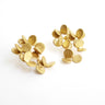 Pendientes grandes dorados Arai Joidart