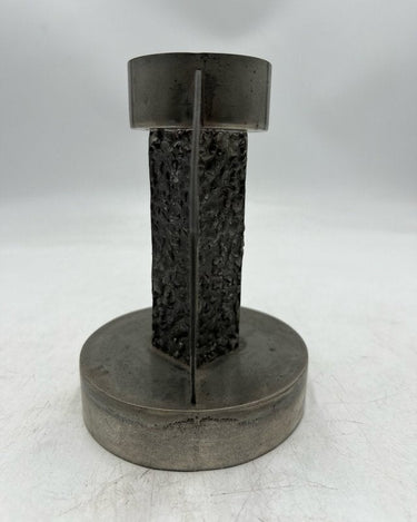 Base del candelabro brutalista vintage