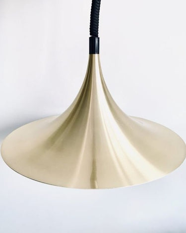 Brass trumpet lamp
