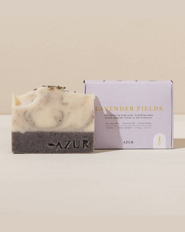 Jabón de lavanda y romero Azur Natural Bodycare