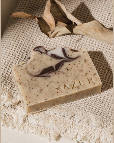 Détail de l’exfoliant corporel naturel