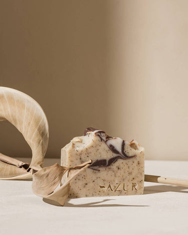 Soin du corps naturel avec exfoliant