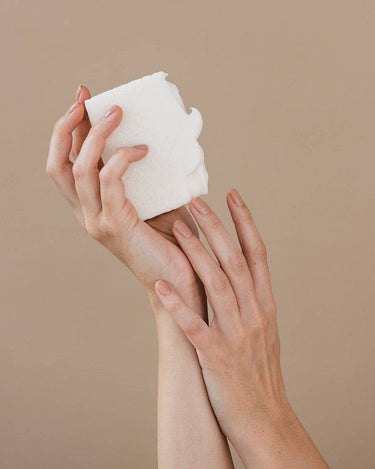 Jabón sólido exfoliante para cuidado corporal