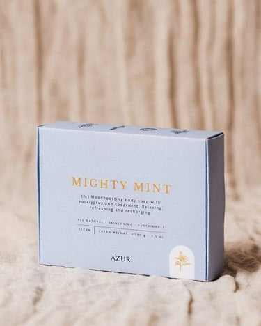 Soin du corps au savon à la menthe et à l’eucalyptus