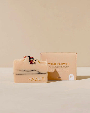 Jabón sólido floral Azur Natural Bodycare
