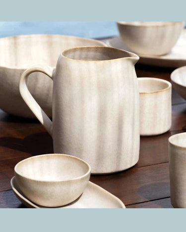 Pichet Sand Storm en céramique artisanale