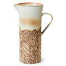 Jarra Shell de gres de HK Living sobre fondo blanco