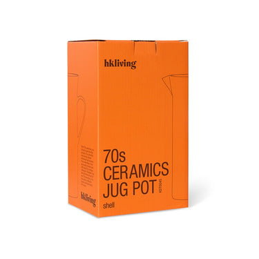 Caja de la jarra Shell de la colección 70s Ceramics