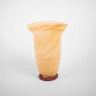 Peach-coloured ceramic vase by Olsson & Jensen