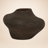Jarron de gres con acabado mate marron Urban Nature Culture