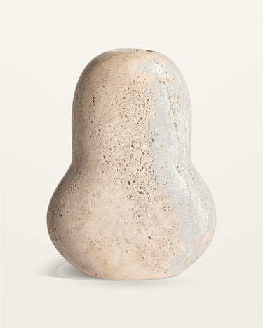 Jarrón de mármol crema de Vical