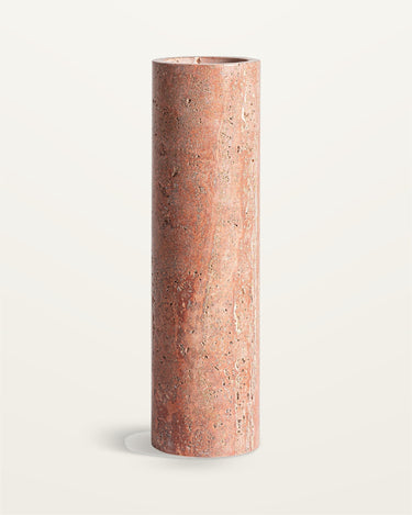 Jarrón de mármol rosa palo mediana de Vical