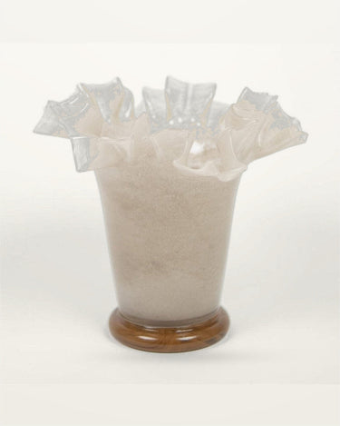 Jarrón de cristal taupe pequeño Olsson & Jensen