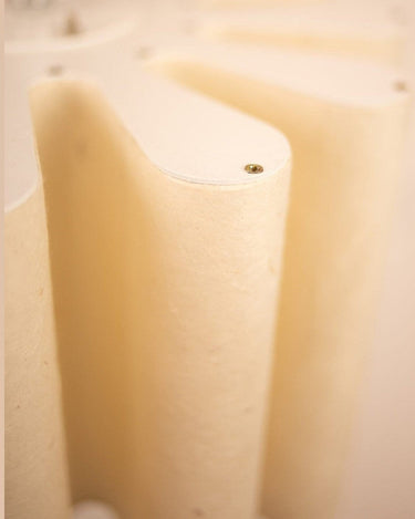 lámparas colgantes de Olsson & Jensen: lámpara colgante hanne de papel blanco