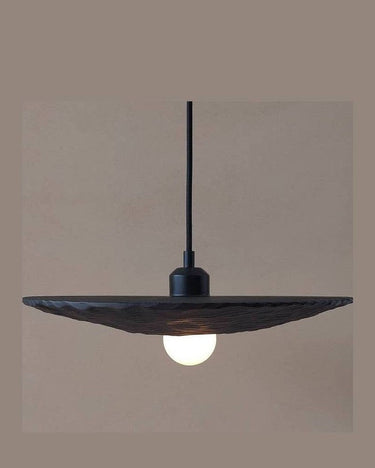Lámpara colgante decorativa de madera