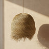 Woven natural fiber pendant lamp by Bazar Bizar