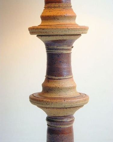 Detalle de lámpara cerámica Tue Poulsen