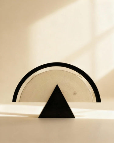 Lámpara de mesa vintage de vidrio estilo Memphis