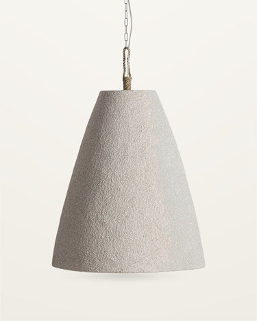 Lámpara de techo de madera de suar beige de Vical