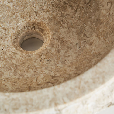 Lavabo sobre encimera de mármol gris mediana de Vical, imagen 4