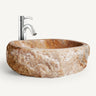 Lavabo sobre encimera de ónix crema de Vical